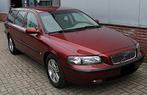 Volvo V70 2.4 140PK AUT 2000 Rood 240.000 km, Stof, 1800 kg, Beige, Stationwagon
