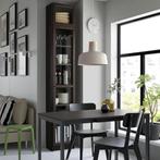 IKEA uitschuifbare tafel zwart - als nieuw, Huis en Inrichting, Ophalen of Verzenden, Zo goed als nieuw
