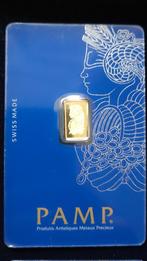 1 gram goudbaar PAMP Suisse, Verzenden, Goud