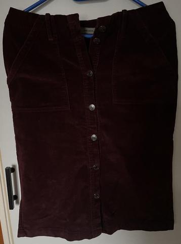 Vero Moda rok, M, paars, ribstof beschikbaar voor biedingen