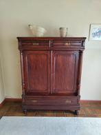 Armoire buffetkast Louis Philippe, Huis en Inrichting, Kasten | Buffetkasten, Ophalen, Gebruikt, 100 tot 150 cm, Armoire Louis Philippe