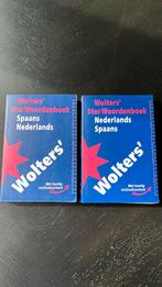 2 woordenboeken Spaans-NL en NL- Spaans, Boeken, Woordenboeken, Koenen of Wolters, Ophalen of Verzenden, Zo goed als nieuw, Spaans