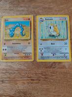 Pokemonkaarten: Raticate & Onix, Ophalen of Verzenden, Gebruikt, Losse kaart