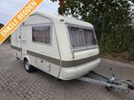 Avento Royal Exclusief 395 TL Fietsendrek Luifel Langslaper, Caravans en Kamperen, Caravans, Avento, Overige typen, Bedrijf, Treinzit