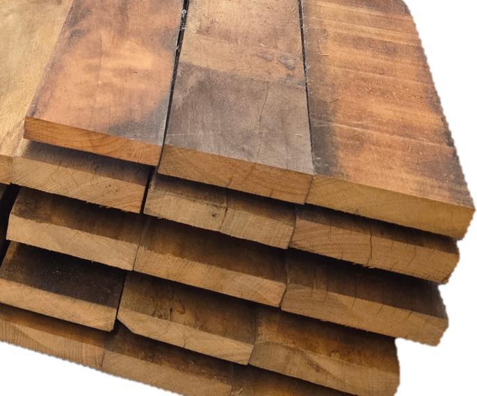 46 Hardhouten planken 25x100 mm / 2.90 m lang - nr: HP213, Tuin en Terras, Palen, Balken en Planken, Nieuw, Planken, 250 cm of meer