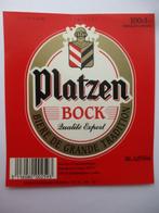 bieretiket Belgie 17-8 (M10) piedboeuf, Verzamelen, Biermerken, Ophalen of Verzenden, Gebruikt, Overige typen, Overige merken
