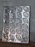 Oude antiek brocante metalen chocolademal chocolade mal, Antiek en Kunst, Ophalen of Verzenden