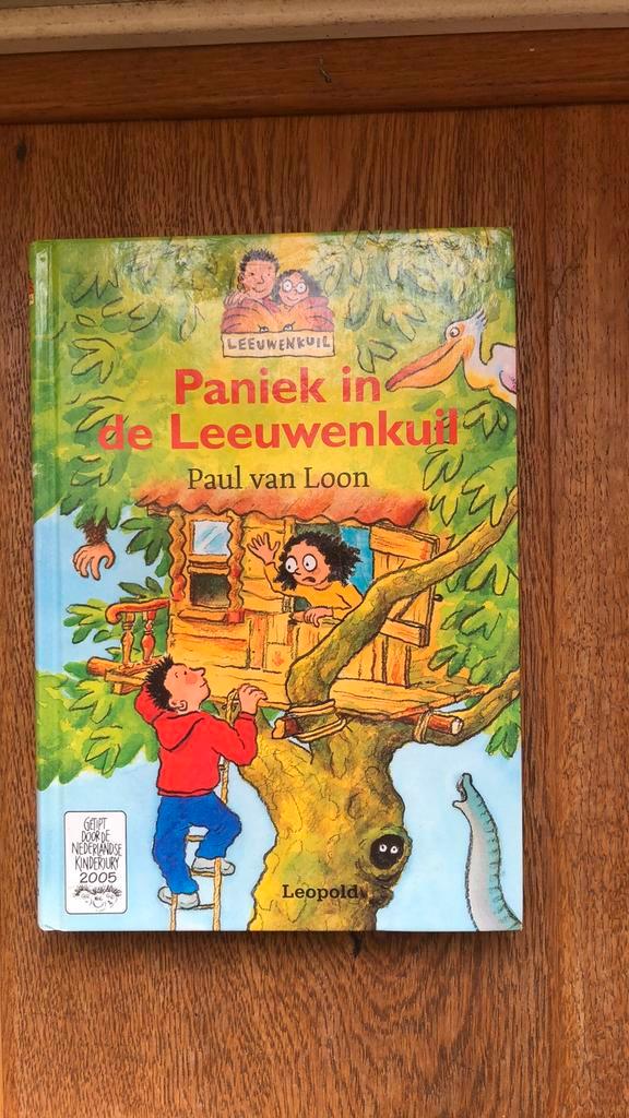 Paul van Loon, Paniek in de Leeuwenkuil, Boeken, Kinderboeken | Jeugd | onder 10 jaar, Gelezen, Fictie algemeen, Ophalen of Verzenden