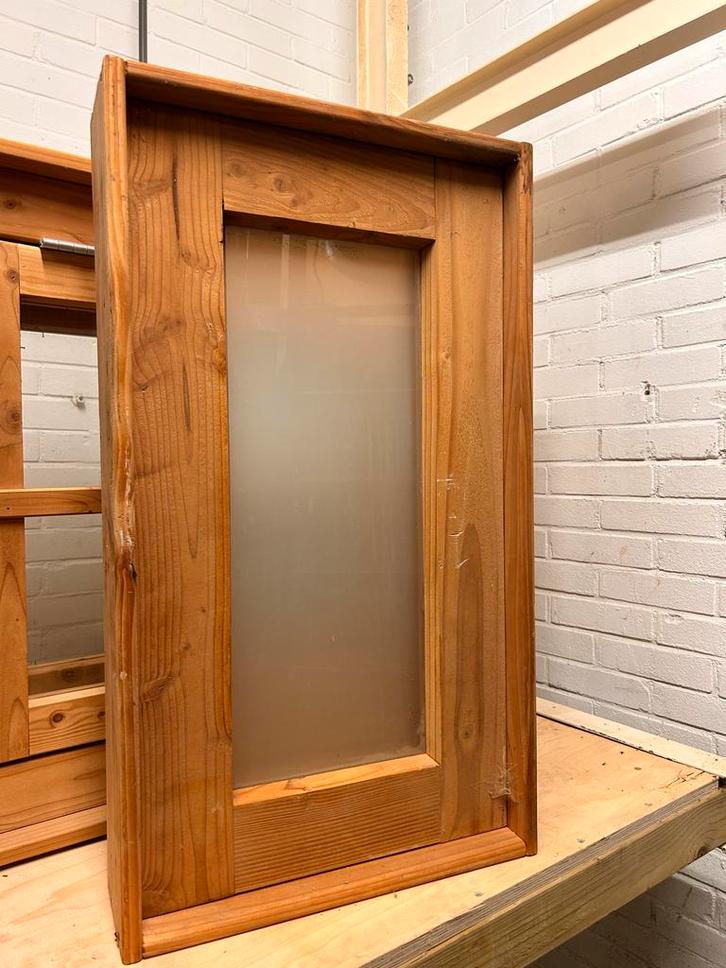 2x Houten Overkapping Ramen - Verschillende Maten, Doe-het-zelf en Verbouw, Kozijnen en Schuifpuien, Gebruikt, Raamkozijn, Hout