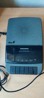 Grundig CR120 Cassette Recorder, Audio, Tv en Foto, Cassettedecks, Ophalen of Verzenden, Enkel, Overige merken, Tape counter