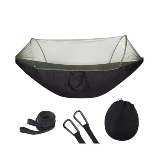 Hangmat anti mug 1-persoons kamperen survival ontspannen, Caravans en Kamperen, Kampeeraccessoires, Nieuw, Ophalen of Verzenden