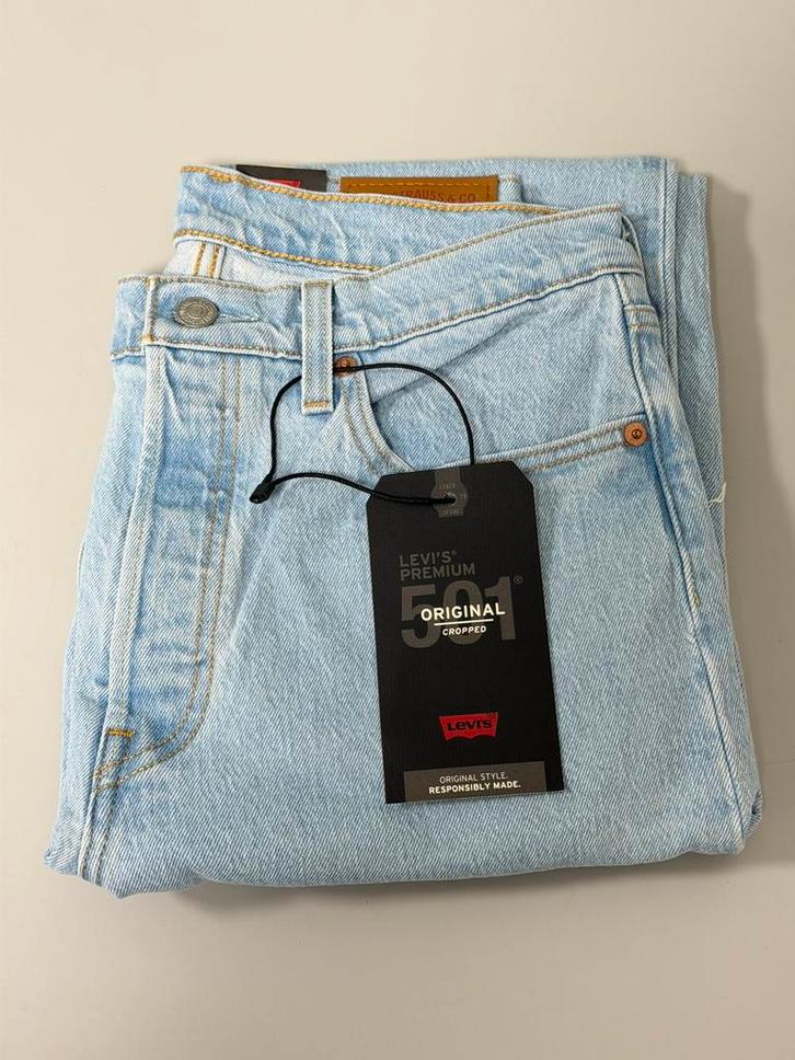 Levi's 501 Original Cropped women jeans NIEUW W29 L28 29-28, Kleding | Dames, Spijkerbroeken en Jeans, Nieuw, W28 - W29 (confectie 36)