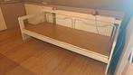 Uitklapbaar bed: een- of tweepersoons, Huis en Inrichting, Ophalen, Eenpersoons, Wit, 190 cm of minder
