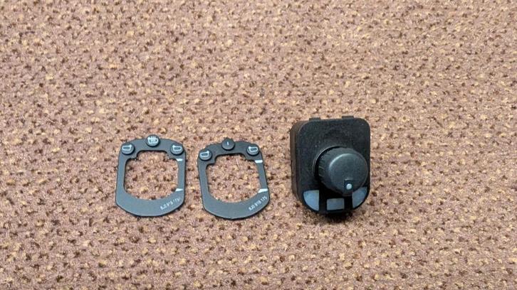 Spiegelbediening - OEM, Auto-onderdelen, Dashboard en Schakelaars, Audi, Gebruikt, Ophalen of Verzenden