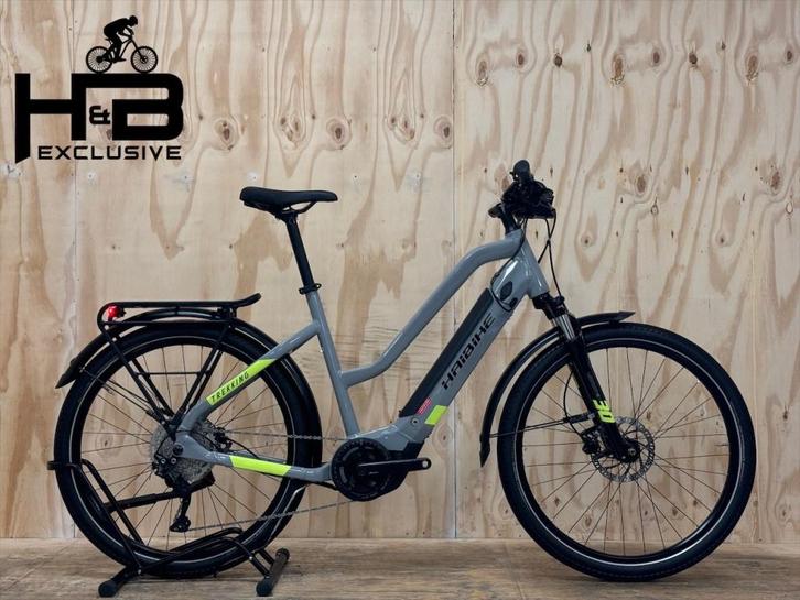 Haibike Trekking 6 E-Bike 630Wh, Fietsen en Brommers, Elektrische fietsen, Zo goed als nieuw, Overige merken, 51 tot 55 cm, 50 km per accu of meer