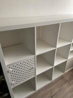 Ikea Kallax kast 4x3 (112x147cm), Ophalen, Met plank(en), Kunststof, 100 tot 150 cm