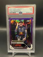 2023 Topps Chrome F1 Max Verstappen PSA 7 #163 Limited/399, Verzenden, Zo goed als nieuw, Plaatje