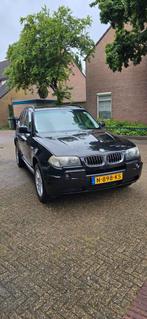 BMW X3 2.5 I 2005 Zwart (YOUNGTIMER), Auto's, 1800 kg, Zwart, Zwart, Bedrijf