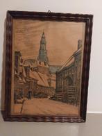 Driemolendrift Groningen, druk, door F. Van Wolde, Antiek en Kunst, Ophalen of Verzenden