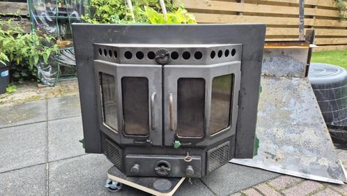 Barbas inzethaard, Huis en Inrichting, Kachels, Gebruikt, Inbouw, Houtkachel, Hout, Ophalen