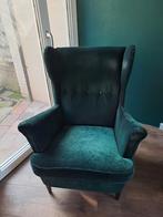 Ikea Strandmon fauteuil - Groen, Huis en Inrichting, Fauteuils, Gebruikt, Klassiek, 75 tot 100 cm, Ophalen of Verzenden