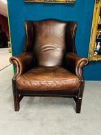 Klassieke fauteuil Chesterfield stijl, Ophalen, A, A, A