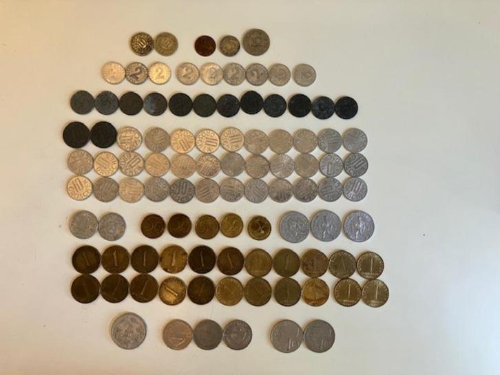 100 munten Oostenrijk, 1915-1995, Postzegels en Munten, Munten | Europa | Niet-Euromunten, Losse munt, Oostenrijk, Ophalen of Verzenden
