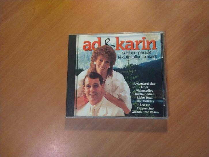 CD Ad & Karin – Schlagerparade - Volume 1, Cd's en Dvd's, Cd's | Schlagers, Zo goed als nieuw, Ophalen of Verzenden