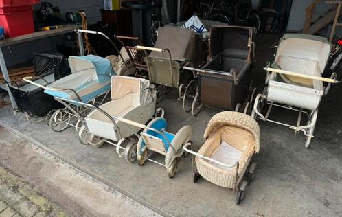 Kinderwagens / Poppenwagens Antiek - 11 stuks - Oud, Kinderen en Baby's, Kinderwagens en Combinaties, Gebruikt, Kinderwagen, Overige merken