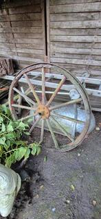 Oude Wagenwiel - Decoratief, Ophalen