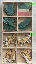 HOUT DECO 110-111 DECO CACTUS EN PANTER NIEUW, -, Materiaal, -, Nieuw