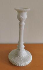 Antieke glazen kandelaar., Ophalen of Verzenden, Glas