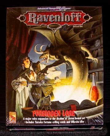 ADD2ndEd-Ravenloft, Forbidden Lore (Sealed Box TSR 1992) beschikbaar voor biedingen