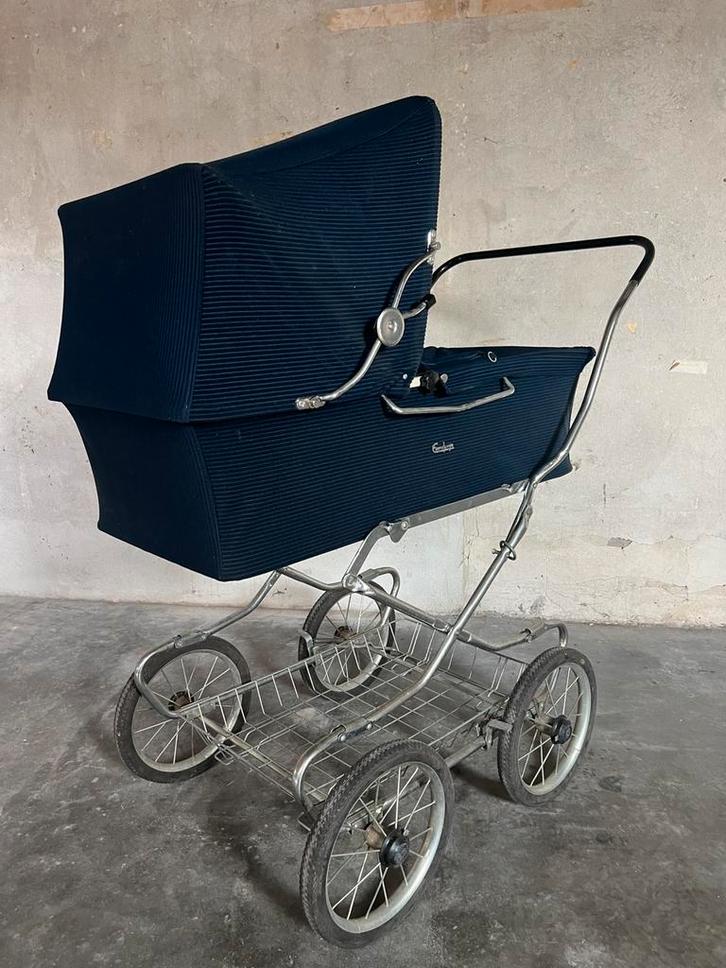Zeer fraaie Vintage Emmaljunga (Zweden) KINDERWAGEN + matras, Kinderen en Baby's, Kinderwagens en Combinaties, Gebruikt, Kinderwagen