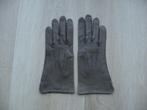 vintage leren handschoenen met mooie stiksels, als nieuw, Ophalen of Verzenden, Zo goed als nieuw, Handschoenen
