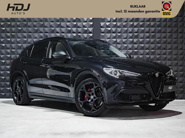 Alfa Romeo Stelvio 2.0T Q4 280pk | Pano |H/K | Memo | 21"| S, Auto's, Alfa Romeo, Bedrijf, Te koop, Stelvio, 4x4, ABS, Achteruitrijcamera
