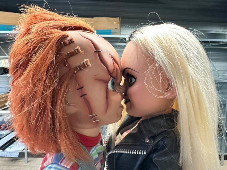 Chucky en tiffeny poppen., Verzamelen, Poppen, Nieuw, Pop, Ophalen of Verzenden