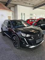 Peugeot 2008 1.2 GT Line 130pk bj2020 Zwart, Auto's, Zwart, 1199 cc, Leder en Stof, Zwart