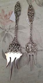 2x Cakeprikker. 1x zilver en 1x verzilverd., Antiek en Kunst, Ophalen of Verzenden