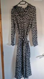 Panter jurk grijs/zwart, Maat 38/40 (M), Zwart, Ophalen of Verzenden, Zo goed als nieuw