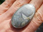 Vanoli - Opmerkelijke 925 zilver ring lace agaat maat 18,75, Sieraden, Tassen en Uiterlijk, Ringen, Daiva1973@hotmail.com, 18 tot 19