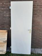 links draaiende deur met hang en sluitwerk met slot, Doe-het-zelf en Verbouw, Deuren en Horren, Ophalen, Gebruikt, 80 tot 100 cm