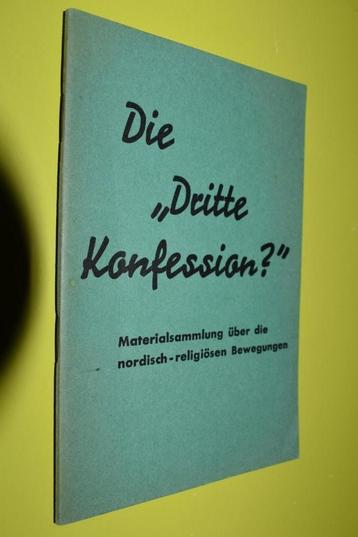 Die "Dritte Konfesssion" 1934 - beschikbaar voor biedingen