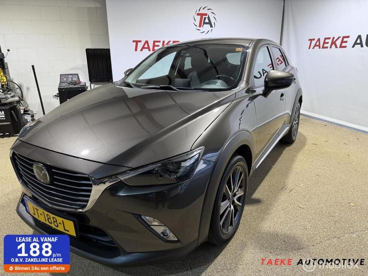 Mazda CX-3 2.0 SkyActiv-G 120 GT-M AUT/Clima/Cruise/Nap, Auto's, Mazda, Bedrijf, Te koop, CX-3, ABS, Achteruitrijcamera, Adaptive Cruise Control