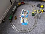 Lego trein 9 volt 4512 vrachttrein en portaalkraan 4514 iprs, Ophalen of Verzenden