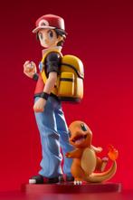 Pokémon Red & Charmander - ARTFX J: Kotobukiya - schaal 1/8, Verzamelen, Beelden en Beeldjes, Ophalen of Verzenden, Gebruikt, Mens
