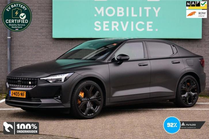 Polestar 2 Long Range Dual Motor Launch Edition 78kWh SOH92%, Auto's, Polestar, Bedrijf, Te koop, Polestar 2, 360° camera, 4x4