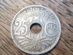 Oorlogsgeld WWI Frankrijk 25 Centimes 1918 #402, Verzenden, Frankrijk, Losse munt