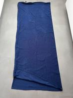 Fleece slaapzak blauw 185x 75 cm, Caravans en Kamperen, Zo goed als nieuw