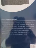 Dekbed 4 Seizoenen Plus Flanellen overtrek Nieuw, Eenpersoons, Wit, Nieuw, Ophalen of Verzenden